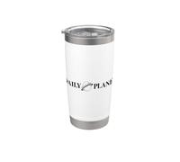 Superman Daily Planet Logo Vaso térmico de acero inoxidable de doble pared