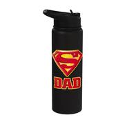 Superman Super Dad Stainless Steel Insulated Water Bottle