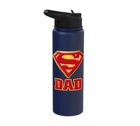 Superman Super Dad Stainless Steel Insulated Water Bottle