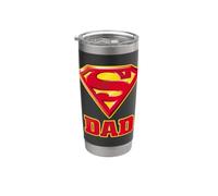 Superman Super Dad Vaso térmico de acero inoxidable de doble pared