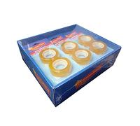 SuperTite 1440Y 24 Rollos Celo caramelo 19mm 30m Invisible 12 blisters general 24 celos (1440Y-12)