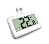 Suplong Termómetro para frigorífico, termómetro digital para frigorífico con congelador, pantalla LCD fácil de leer, perfecto para interiores/exteriores/casa/restaurantes/bares/cafés (blanco-1)