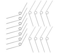 SUPVOX 50 Unidades Resortes de Acero en Forma de V Torque Estable y para Podadoras de Jardín Ideales para Uso Versátil en Jardinería Exterior