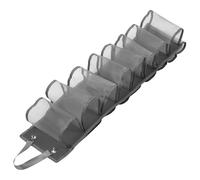 SUPVOX Bolsa de Almacenamiento Colgante para Leggings 16 Compartimentos, Tela Resistente Gris, Organizador Multifunción para Armarios y Puertas, Adecuado para Ropa Deportiva y Orden