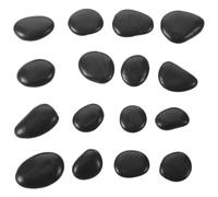 SUPVOX Piedras de cocina de río naturales de 1 kg, piedras de retención de calor de 2 a 3 cm para asar carne de mesa, juego de rocas sin revestimiento para barbacoa al aire libre y calefacción de