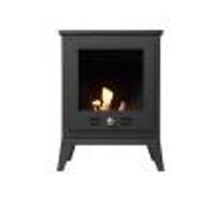 Sureflame Carino, chimenea de bioetanol de pie, color , con cristal, diseño moderno, sin necesidad de chimenea, dimensiones: 53,5 x 41 x 28 cm
