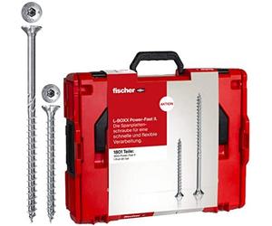 Surtidos de tornillos fischer power-fast ii, 1811 piezas en l-boxx 102