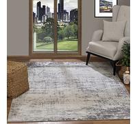 Surya Livabliss Milena Alfombra Abstracto 160x215cm - Sala de Estar/Comedor | Rectangular | 100% Polipropileno | Tejida a Máquina | Fácil Cuidado