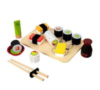 Sushi Play Set Sushi Making Pretend Play Fake Imaginative Game | Kitchen for Tots Kids Boys Girls Birthday Classroom Preschool Playroom Educational Imaginative Play Kitchen Toy