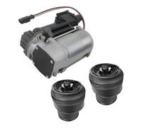 Suspensión neumática Resorte Neumático Del Compresor De Suspensión Neumática 37206875177 Para X5 F15 Para F85 X6 F16 2014-2019 37126795013 Amortiguador suspensión aire