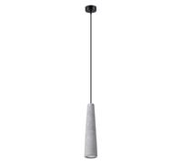 Sollux Lighting – Lámpara colgante Electra SL.1347 – Hormigón, GU10 1x10 W LED, Gris