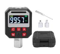 SustVita Llave dinamométrica digital Unidad de 1/2 pulgada Medidor de torsión digital de 6,8 a 135 Nm con recordatorio en pantalla 4 unidades 9 preajustes y caja de almacenamiento