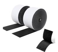 SUTOUG Cinta Autoadhesiva Extra Fuerte - 50 mm× 3 m Cinta de autoadhesiva de doble cara para interior y exterior - Doble cara - negro