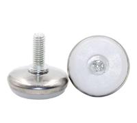 SUWOOPH Paquete de 8 pies niveladores de Tornillo Ajustables, niveladores de Muebles for sofá, Mesa y Silla(M8X20X28MM)