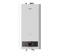Svan Electro Calentador estanco a gas SCE1100ADB – Vertical 11l/min 45W Táctil LED Blanco Clase A