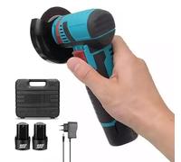 SVE Mini Amoladora Angular Inalámbrica 300W - Radial con 2 Baterías Recargables - Precisión y Potencia para Cortes Eficientes