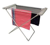 SVE Tendedero Eléctrico de Interior 100W con 6 Barras de Aluminio - Secador de Ropa Rápido y de Bajo Consumo, Plegable y Portátil para Hogar