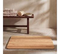 Svet - Alfombra Diatomita Baño - Secado Rápido y Ultra Absorbente, Antideslizante, Antibacteriana y Antihongos, Alfombrilla Baño Diatomita de Piedra. (Caoba)