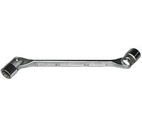 SW-Stahl 00942L Llave Combinada de Doble Articulación, 10x11 mm