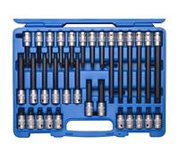 SW STAHL 04423L Juego de Vasos de Punta, 1/2 Pulgada, Perfil T, 32 Piezas