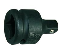 SW-Stahl 07937SB Adaptador de Impacto de 3/4 a 1 Pulgada, 5,08 cm | Conversor para llaves de impacto con inserción de 12,5 mm a 20 mm, fabricado en acero resistente de alta durabilidad