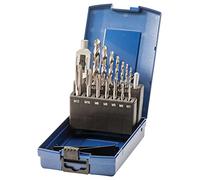SW STAHL Juego de Brocas y Machos de Roscar, M3-M12, 15 Piezas 82228L