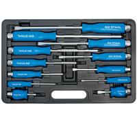 SW-Stahl S7890 Juego de Destornilladores de Impacto con Malet n, 12 Pzs