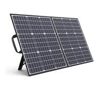 SWAREY Panel Solar 100W, Placa Solar Monocristalino con USB-C 60W, Adaptadores MC-4 Anderson DC5521, 10-en-1 Conectores DC para Estación de Energía Laptop Teléfono Tableta