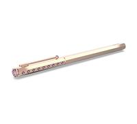Swarovski Bolígrafo, Clásico, Rosa, Baño tono oro Rosa