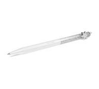 Swarovski Bolígrafo Crystalline Forma octagonal Copo de nieve Lacado blanco