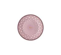 Swarovski Rosenthal - Plato Plano Rosa 18cm Signum Rose Swarovski - Porcelana