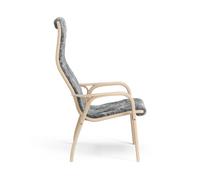 Swedese Butaca Lamino haya lacada/piel de oveja Scandinavian Grey (gris)