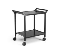 Swedese Carrito para servir Teatime fresno lacado negro