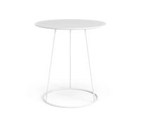 Swedese Mesa Breeze tablero liso Ø46 cm blanco
