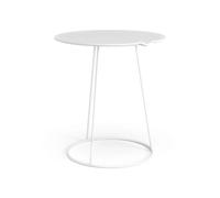 Swedese Mesa con ola Breeze Ø46 cm blanco
