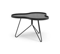Swedese Mesa Flower mono 62x66 cm H39 cm fresno lacado negro