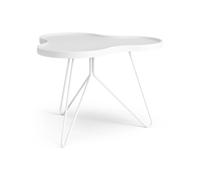 Swedese Mesa Flower mono 62x66 cm H45 cm fresno lacado blanco