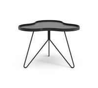 Swedese Mesa Flower mono 62x66 cm H45 cm fresno lacado negro