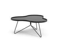 Swedese Mesa Flower mono 84x90 cm H39 cm fresno lacado negro