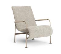 Swedese Sillón Serpentine Piel de oveja Moonlight-nutmeg