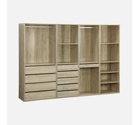 swe rmario modular con 4 elementos , Modulo , 260x45x180 Natural