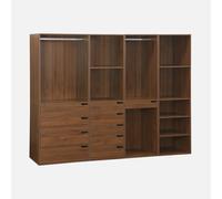 swe rmario modular con 4 elementos , Modulo , 260x45x180 Nogal