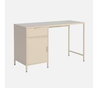 swe scritorio de acero laminado, 1 cajón , Soho , 120x50x75 Beige