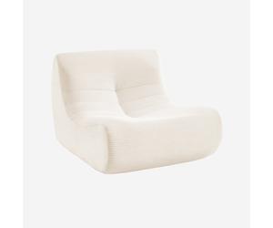 sweeek - Módulo para sofá modular de pana , Sokol pana , 91x105x72 Crema