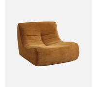 sweeek - Módulo para sofá modular de pana , Sokol pana , 91x105x72 Mostaza