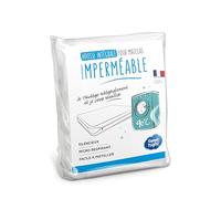 SWEET NIGHT - Funda Integral colchón 90 x 190/200 cm | Protector Impermeable y Micro Transpirable, Protege Completamente tu colchón | Cierre de Cremallera | Suave y silencioso | Lavable a 90 °C
