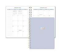 Sweetzer & Orange Agenda mensual 2026-2027, calendario de dos años de 7.5 x 9.5 pulgadas, enero de 2026 a diciembre de 2027, diseño mensual limpio, papel resistente de 120 g/m², encuadernación en