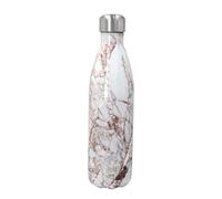 S'well Stainless Steel Reusable Water Bottle, 750ml, Calacatta Gold, Triple-Insulated and Leak-Proof Drinking Bottle for Hot and Cold Beverages up to 48h Cold/24h Hot