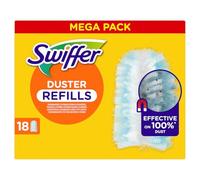 Swiffer Plumero Duster recargas - 18 unidades - atrapa 3x más polvo y cabello - mango por separado