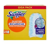 Swiffer Duster Plumero recargas, 23 Unidades, Captura y retiene 3 x más Polvo y Cabello Que un Plumero Tradicional, Limpia sin dispersar el Polvo, Mango se Vende por Separado